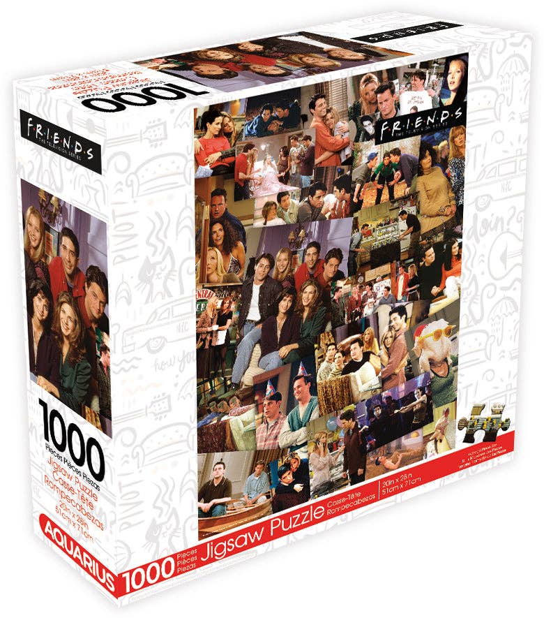 Friends Collage 1000 Piece Jigsaw Puzzle 2